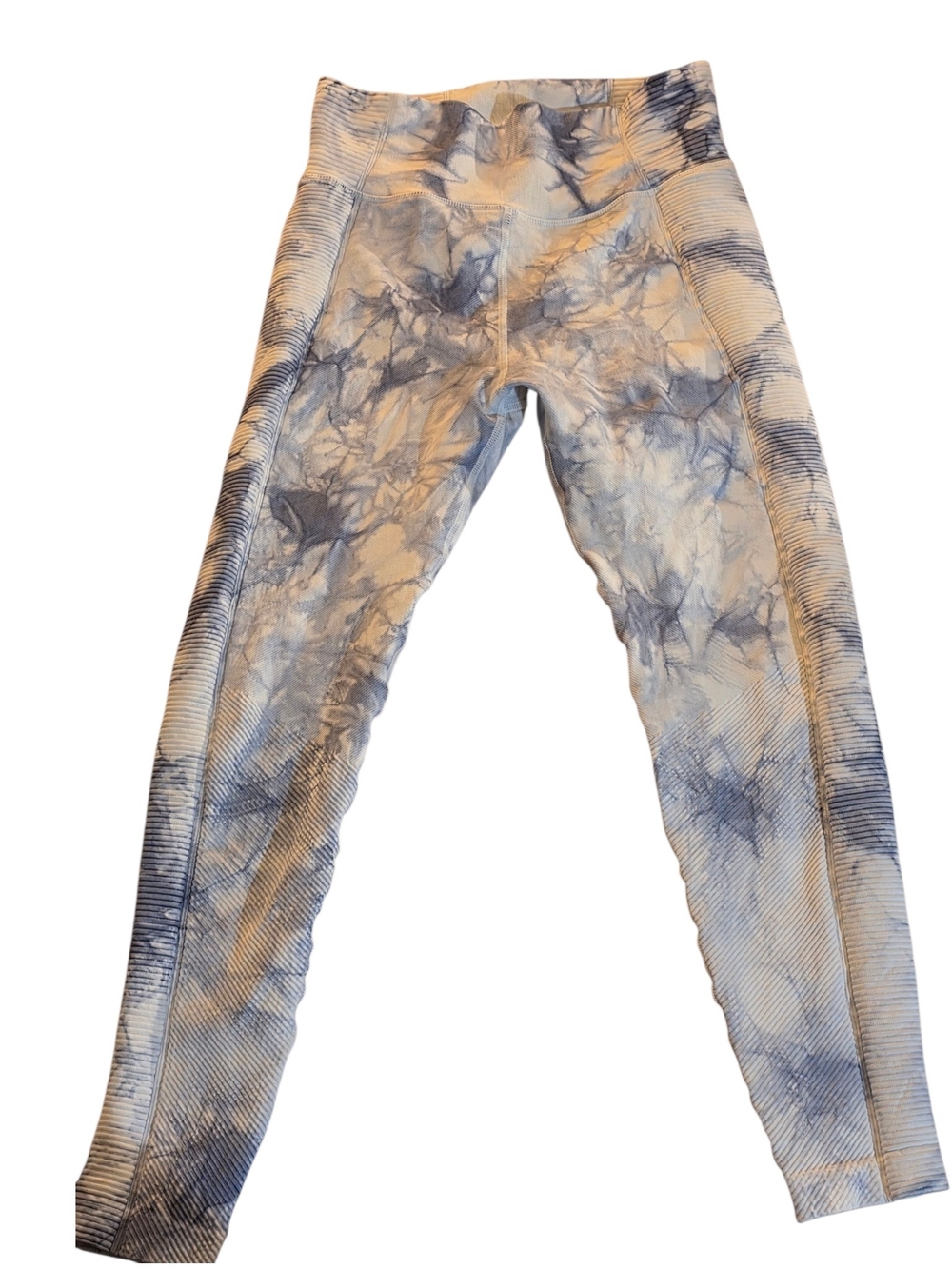 Women’s Blue Tie-Dye High-Waist  Leggings Offline by Aerie size M Ec